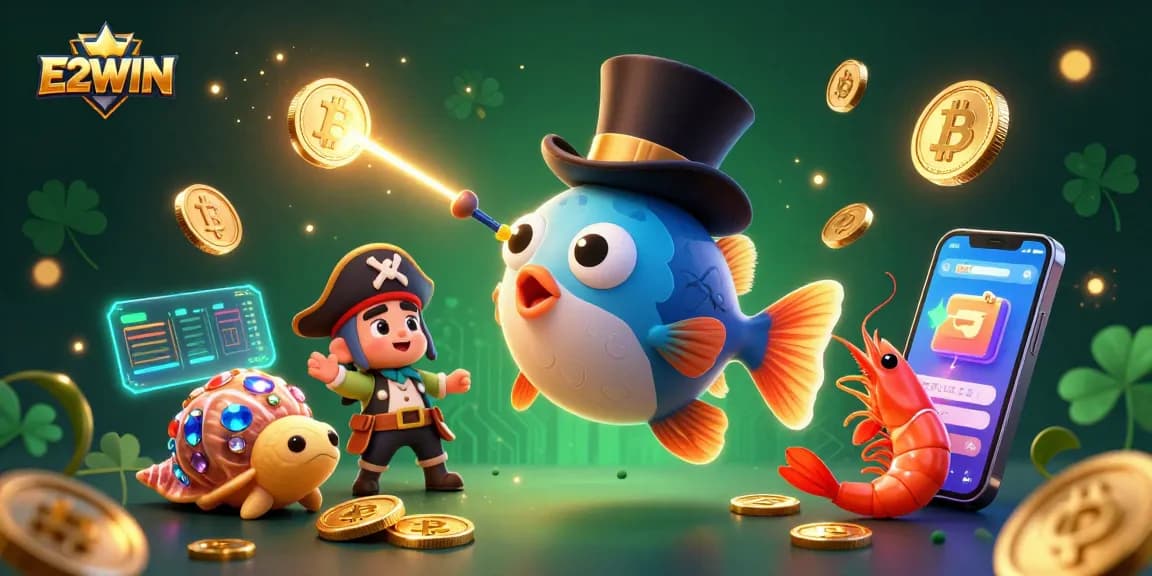 E2WIN transforms your gaming experience with exciting treasures and glowing coins!