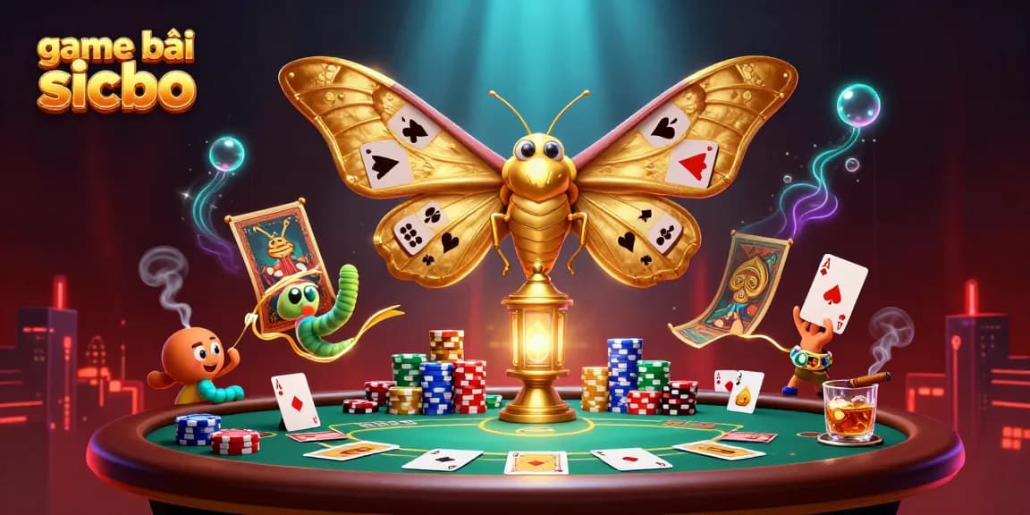 Experience game bài sicbo with vibrant casino scenes and elaborate 3D visuals showcasing thrilling excitement.