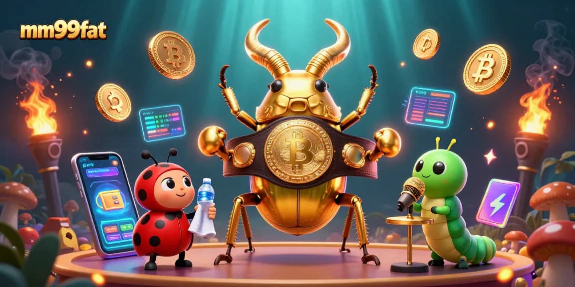Engage with mm99fat's thrilling gaming world featuring dynamic 3D characters and crypto elements.