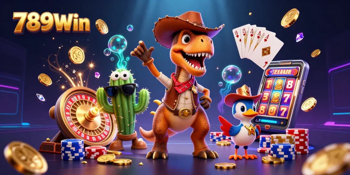 Experience thrilling gaming excitement at 789Win with vibrant casinos and captivating characters.