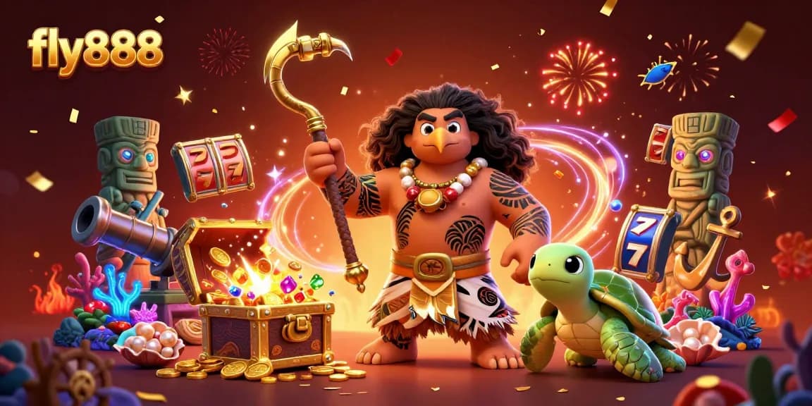 Engage in exciting gaming action with fly888, featuring vibrant characters and thrilling slots!