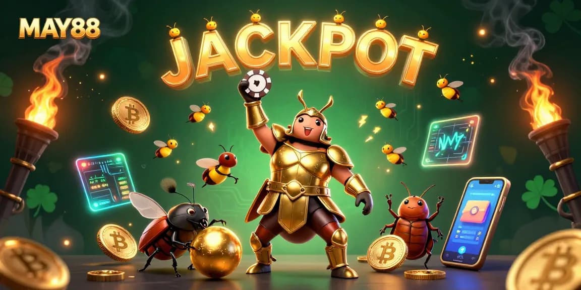Engage in thrilling gaming experiences with MAY88 and jackpot wins with vibrant gameplay.