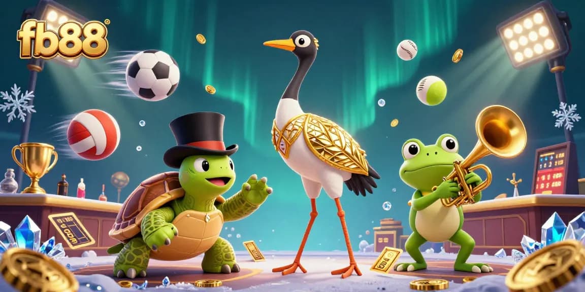 Experience the thrill of fb88 sports betting with vibrant characters and dynamic game elements.