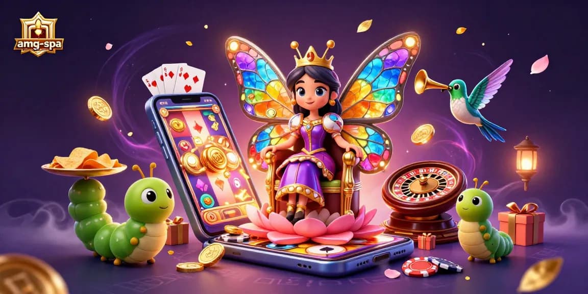 Experience thrilling gameplay with amg-spa’s casino illustration featuring dynamic casino elements.
