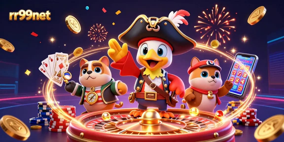 Engage with rr99net's vibrant casino experience featuring spirited characters and winning elements.