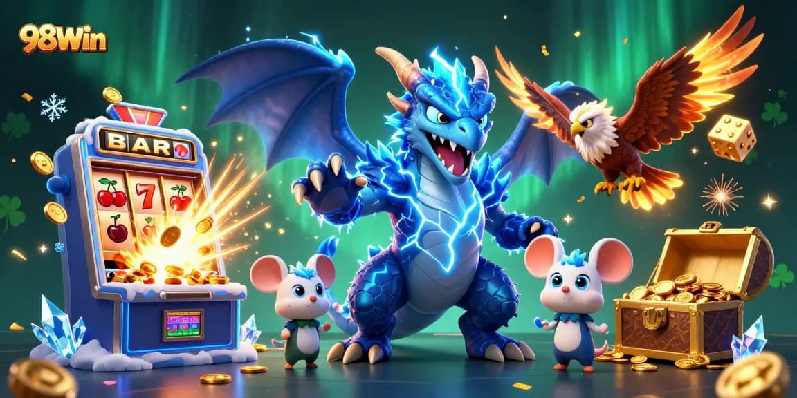 Explore thrilling jackpots at 98Win with dynamic games and vibrant casino adventures.