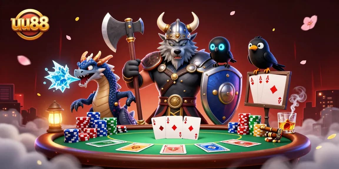 Experience thrilling winning strategies at uu88 casino with a dynamic Viking and fierce dragon.
