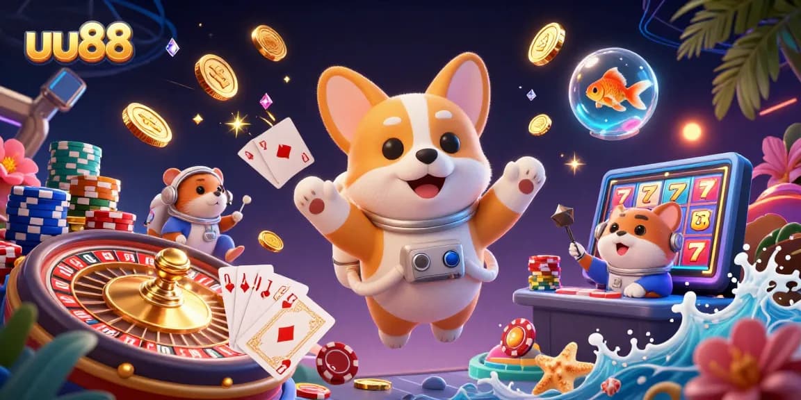 Experience the excitement of uu88 in a vibrant space-themed casino adventure.