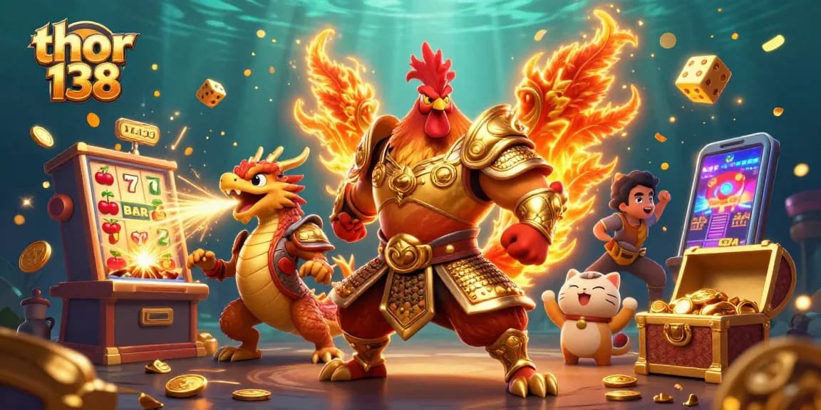Mengalami keseruan bermain di thor 138 dengan simbol slot dan peti harta di sekitar