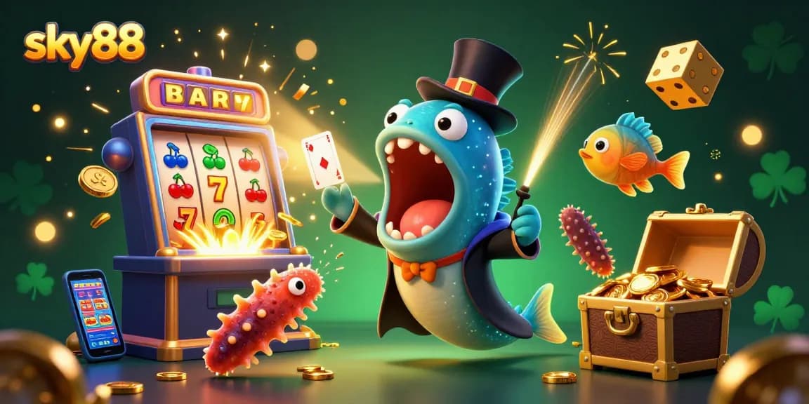 Join the excitement at sky88, where a magical deep-sea casino experience awaits with vibrant gameplay.