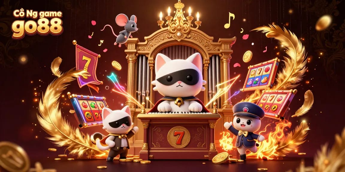 Cổng game go88 enhances the online gaming experience with immersive casino illustrations.