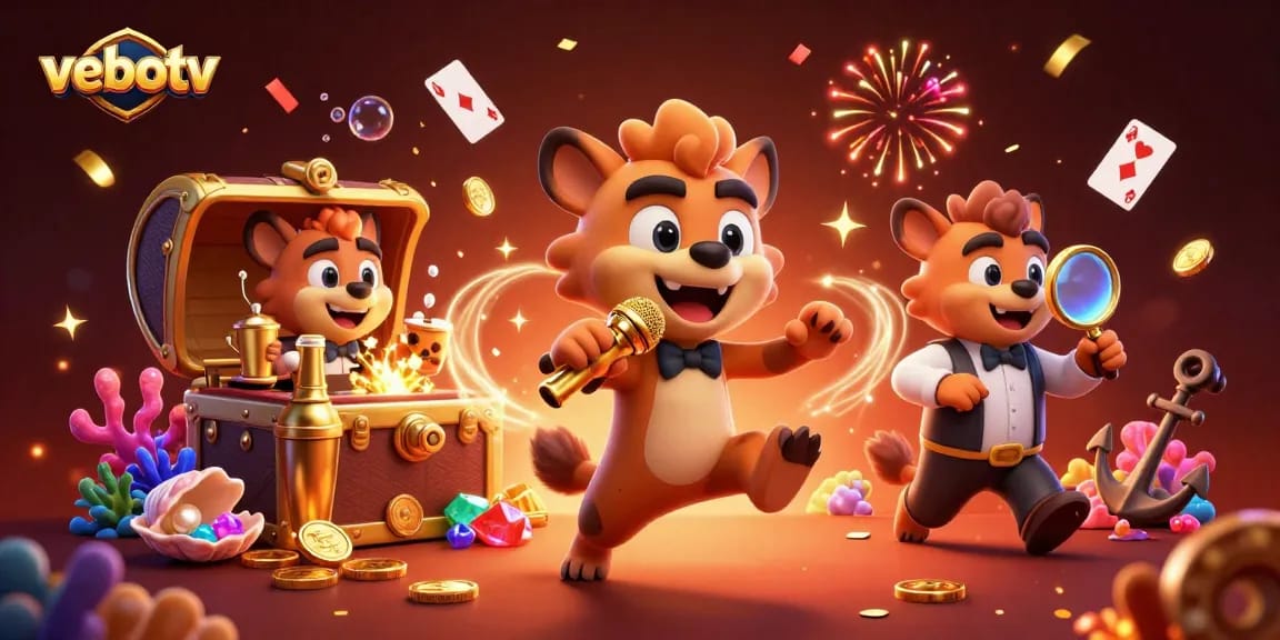 Engage with vebotv’s vibrant casino experience featuring hyenas in a dynamic comedy scene.