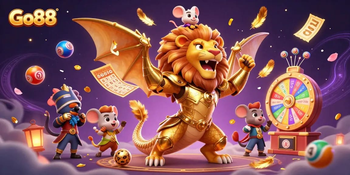 At Go88, experience the thrill of dynamic lottery games amidst vibrant excitement.