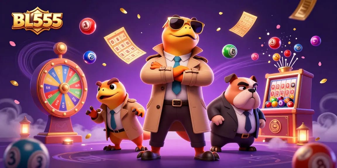 Experience the excitement of BL555 with raptors in disguise entering a VIP casino lounge.