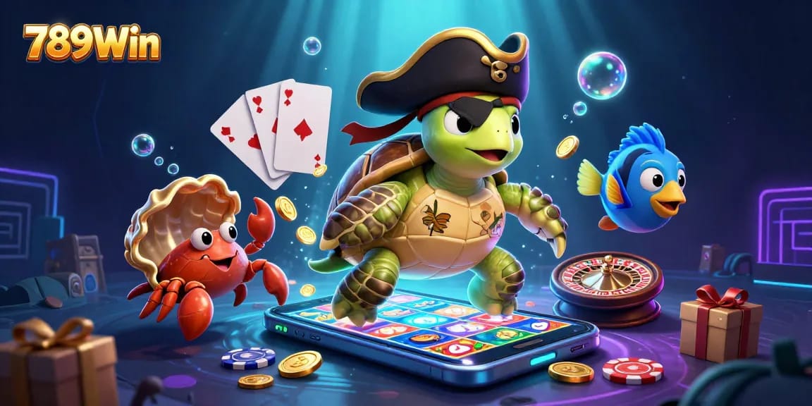 Engage with 789Win's exciting gambling adventure featuring dynamic characters and vibrant casino elements!