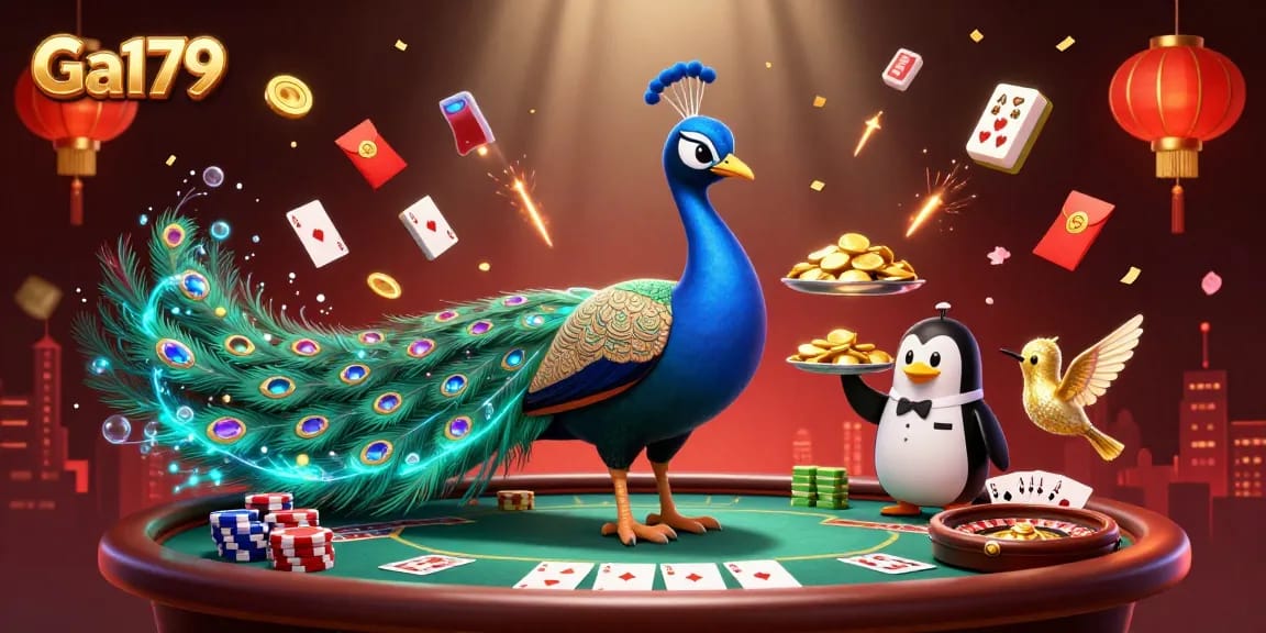 Engage in thrilling poker strategies with Ga179, featuring dynamic gameplay elements like poker tables and vibrant characters.