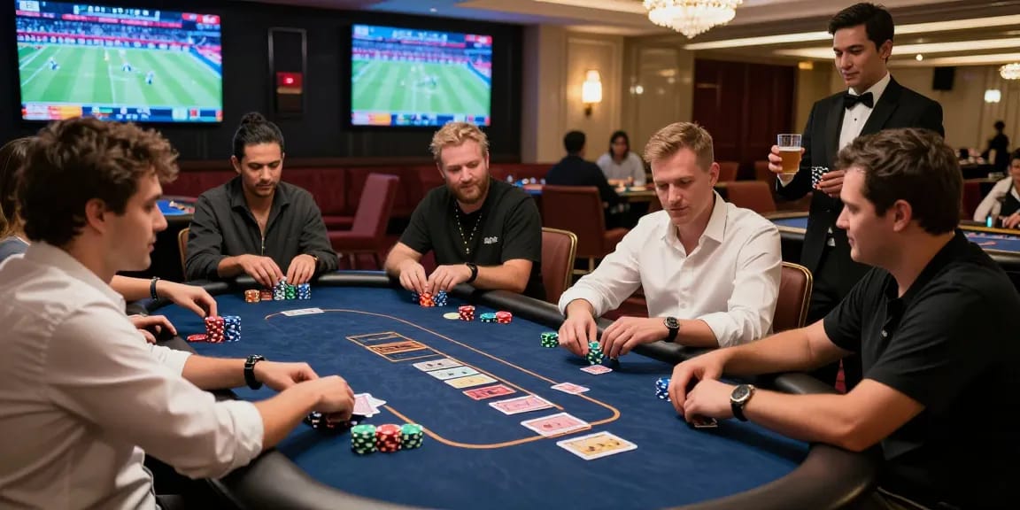 Exciting 78win online gaming experience in a luxurious casino atmosphere.
