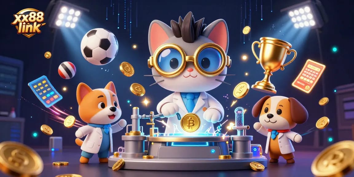 Experience the excitement of betting at XX88 link with dynamic sports imagery and vibrant casino themes.