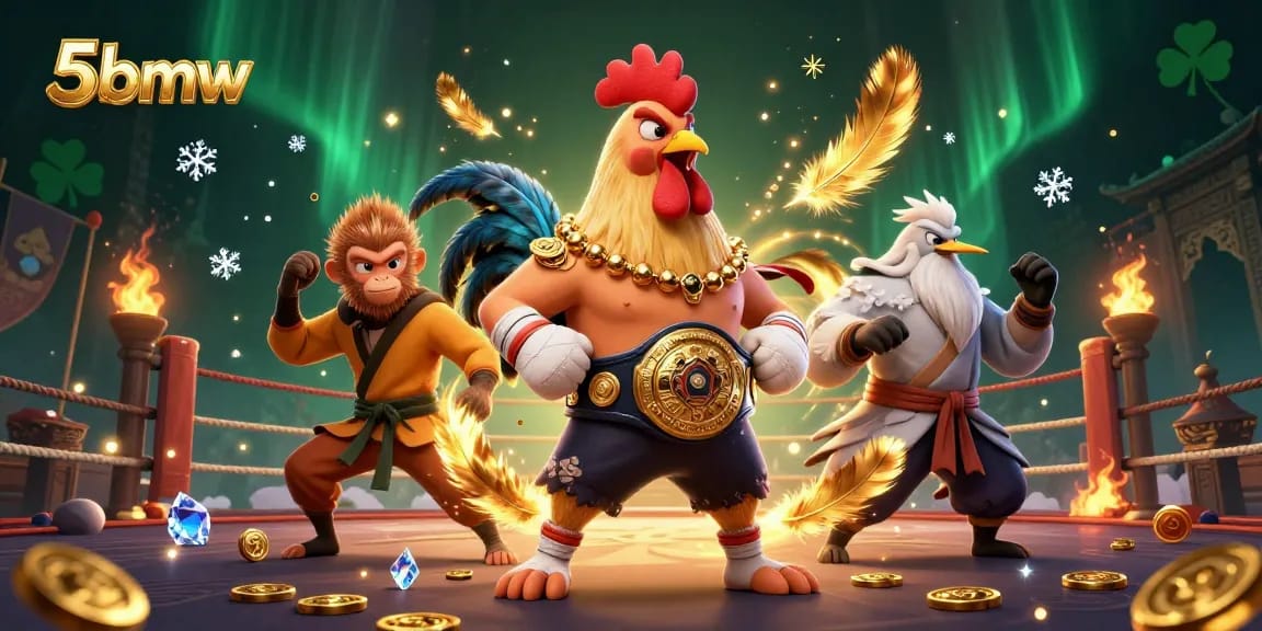 Experience thrilling wins with 5bmw's dynamic gaming scene featuring martial arts icons.