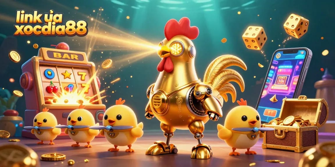 Win big with link vào xocdia88 in this vibrant, dynamic casino scene illustrating excitement!