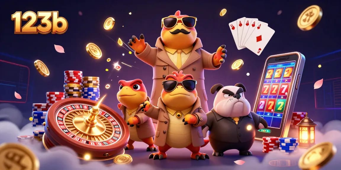 Engaging 123b casino scene featuring raptors in disguise at VIP lounge, surrounded by vibrant gambling elements.