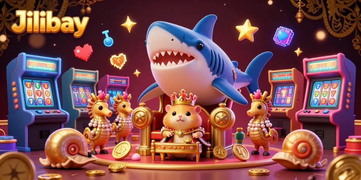 Experience thrilling gaming adventures at Jilibay's undersea casino with vibrant characters and exciting gameplay.