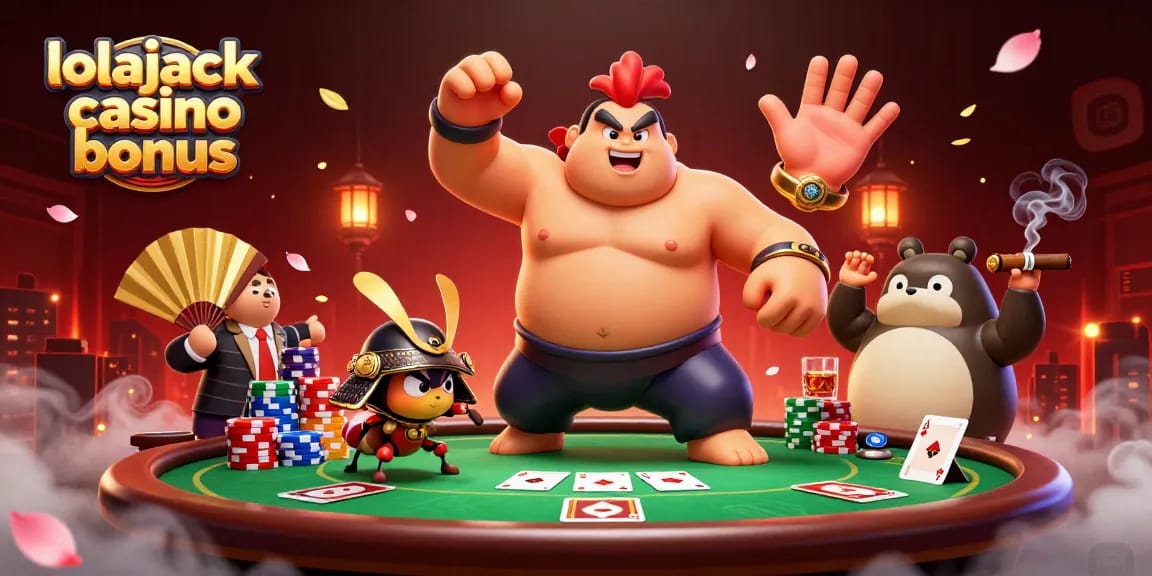 Experience the thrilling lolajack casino bonus with vibrant game elements and dynamic characters.