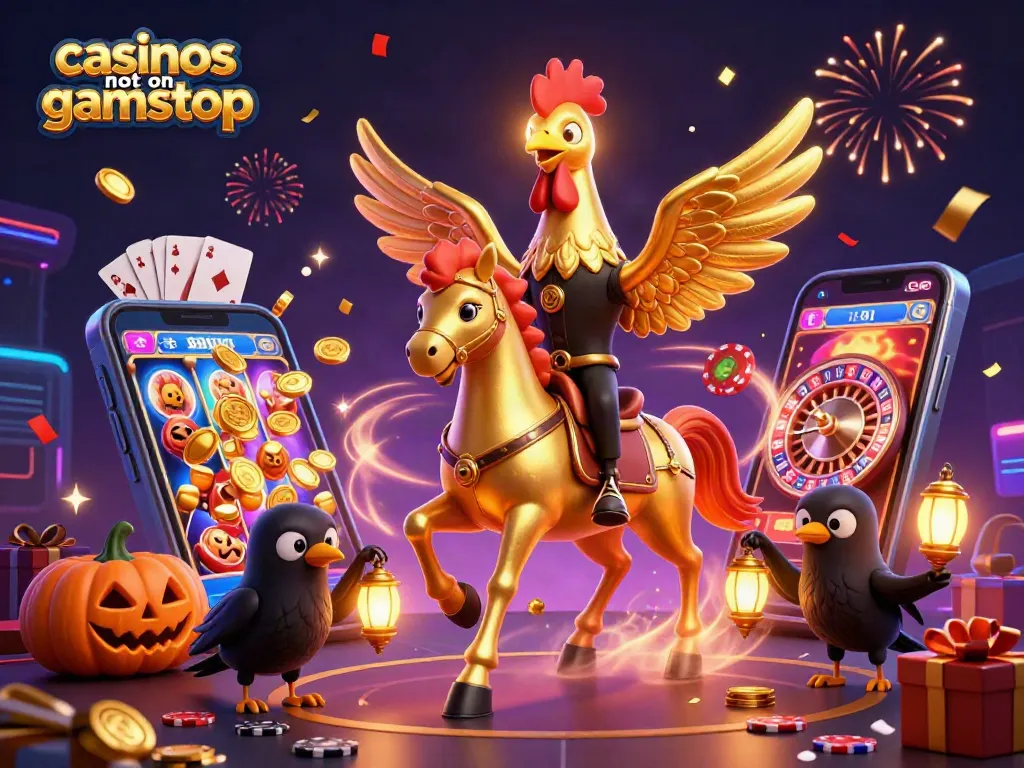 Experience excitement with casinos not on gamstop, featuring dynamic gaming visuals and rich action elements.