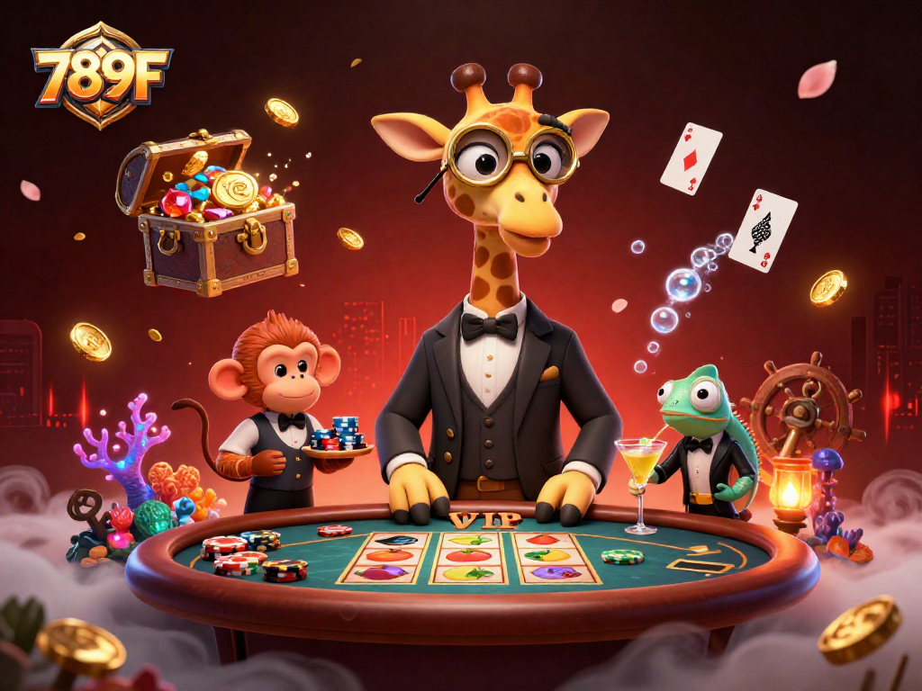 Engage with thrilling experiences at 789F with colorful slot games and dynamic characters.