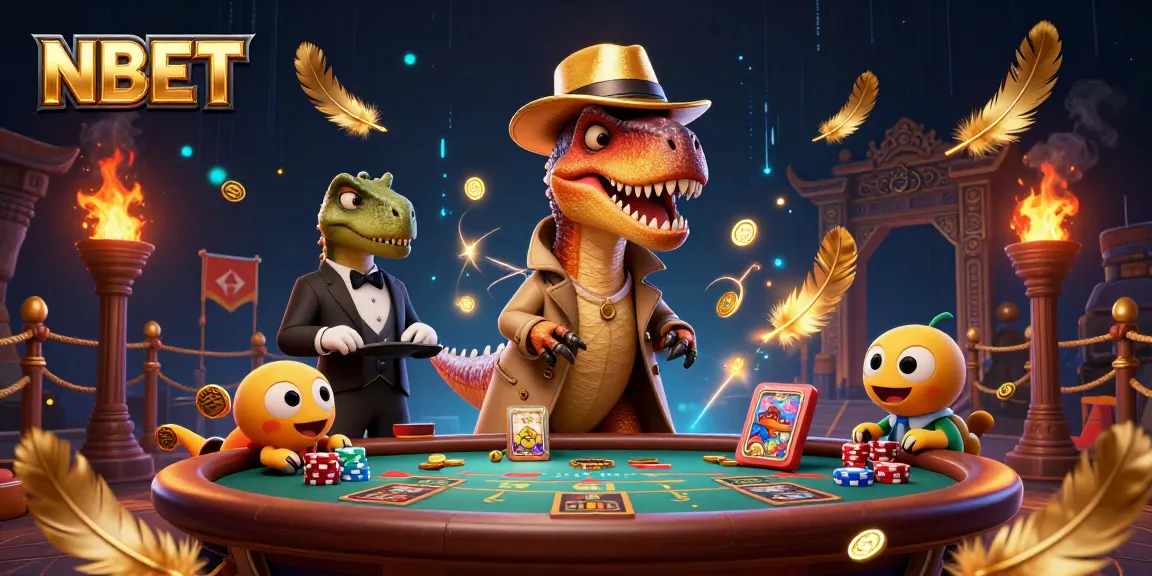 Engage in thrilling blackjack with the NBET card counter scene, full of action and excitement.
