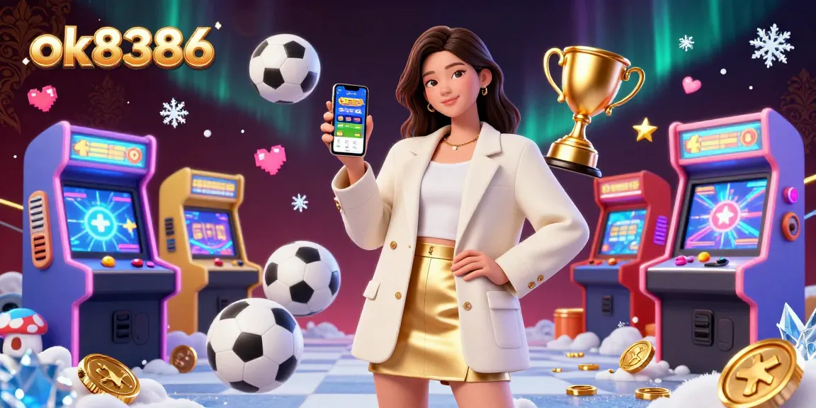 Bet on your favorite games with ok8386 and interact with immersive 3D casino elements.