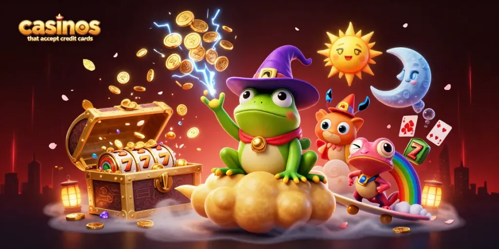 Win big at casinos that accept credit cards with vibrant gameplay and exciting features.