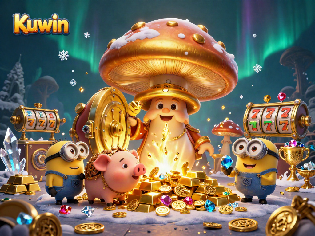 Kuwin rewards players with magical treasures in a casino-inspired adventure filled with slots and jewels.