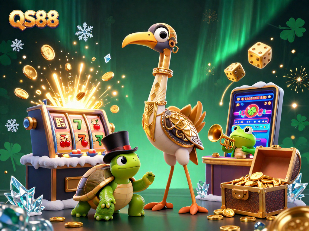 Spin the reels at QS88 while enjoying vibrant casino entertainment featuring unique characters and thrilling jackpot elements.