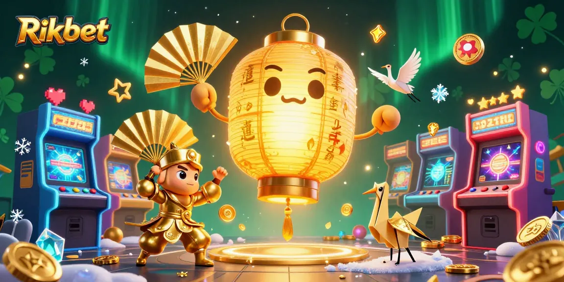 Engage in thrilling casino adventures at Rikbet with vivid game scenes and lucky symbols