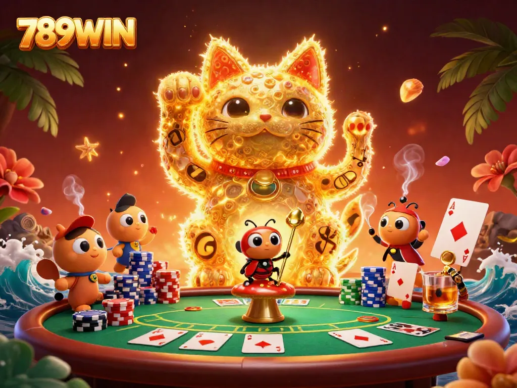Experience thrilling gameplay at 789WIN with dynamic casino elements showcased.
