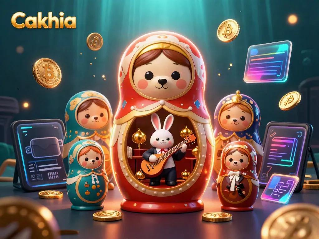 Cakhia - Experience thrilling online casino engagement with vibrant characters and crypto elements.
