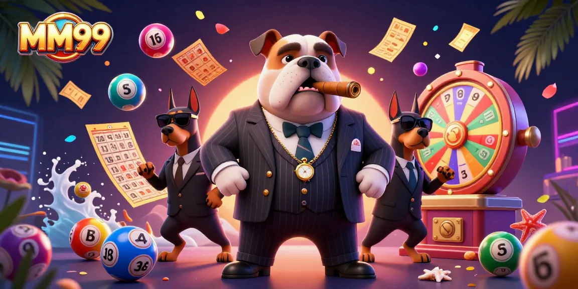 Experience exciting MM99 casino games with a dynamic scene featuring vibrant gaming elements.