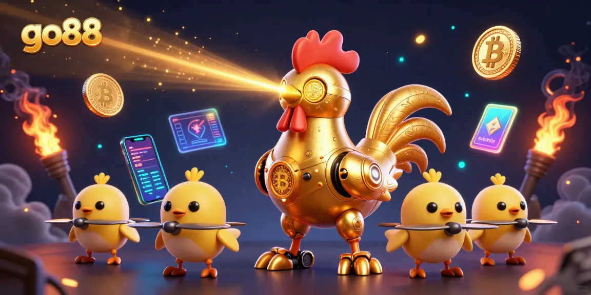 Bet on go88 and immerse in the vibrant world of online gaming with dazzling characters and crypto elements.