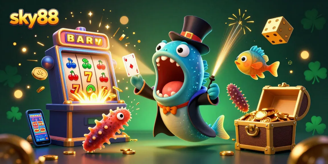 Join the excitement at sky88, where a magical deep-sea casino experience awaits with vibrant gameplay.