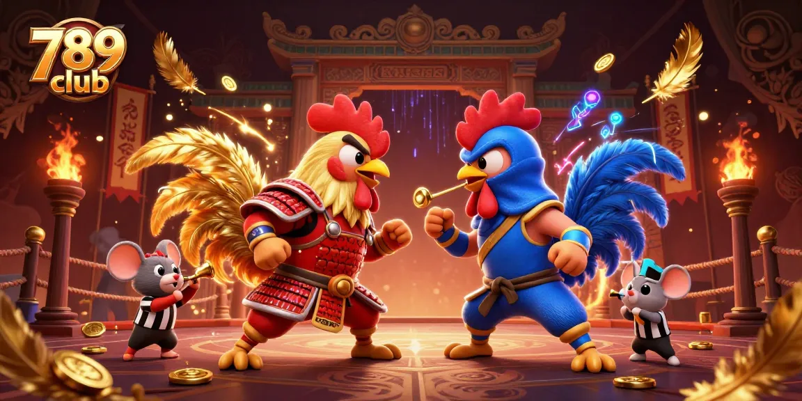Bet on the exciting standoff between the fighting roosters as 789 club brings thrilling games alive.