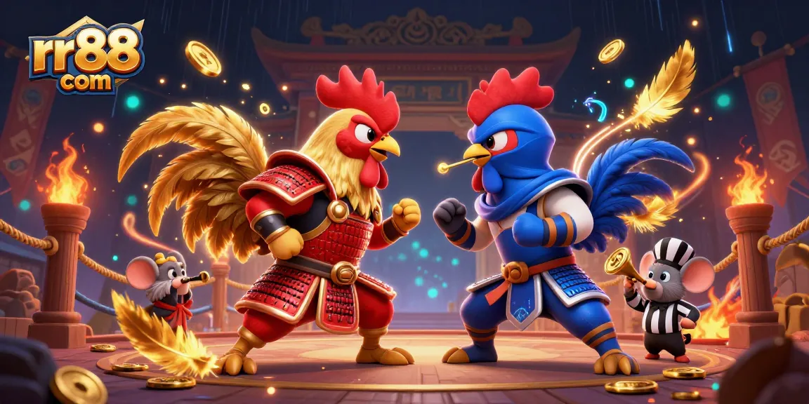 Engage with the vibrant world of rr88 com through thrilling rooster battles in an electrifying arena.