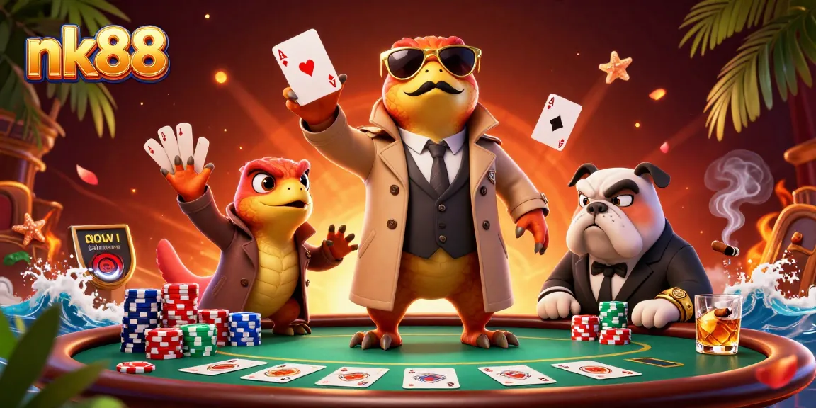 Win big at nk88 casino with three raptors amusingly disguising for a VIP entry.