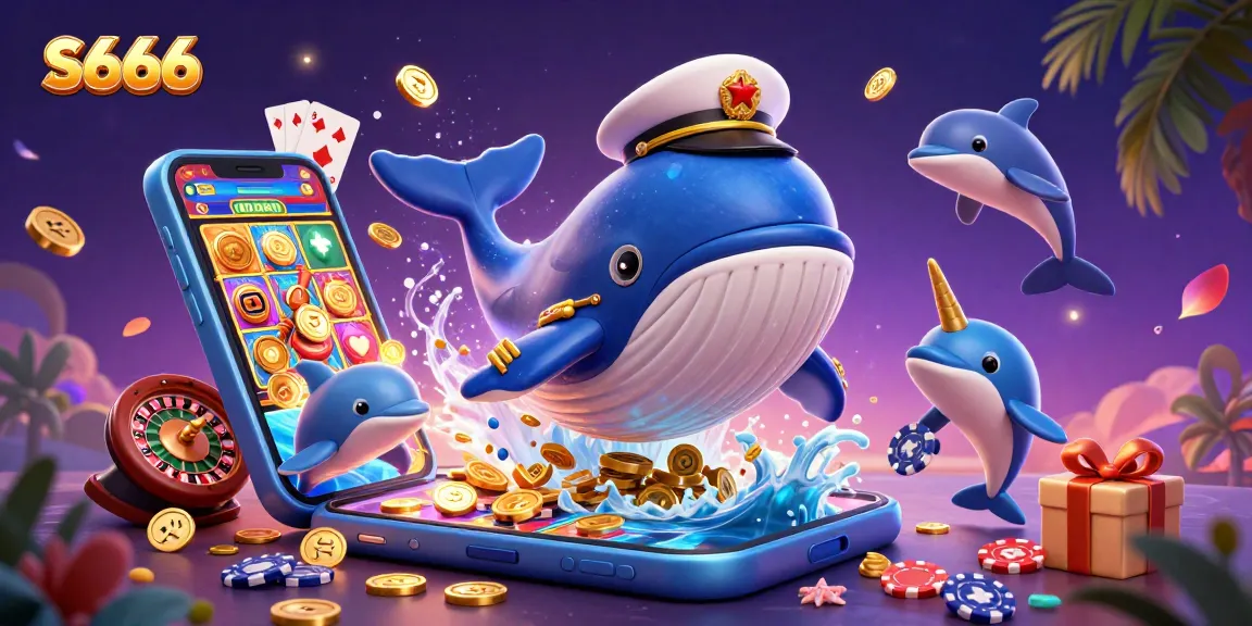 S666 players interact with thrilling casino games in a vibrant sea of rewards and excitement.