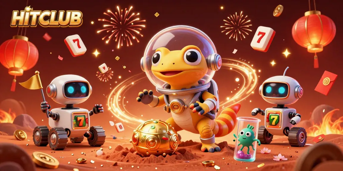 Experience thrilling wins at HITCLUB with captivating slot reels and vibrant casino action.